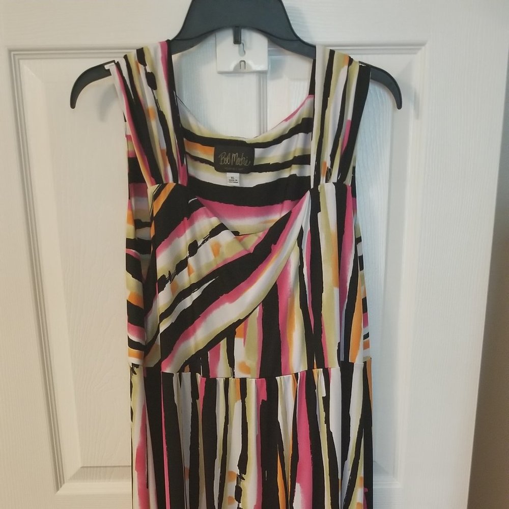 BOB MACKIE WEARABLE ART LONG DRESS